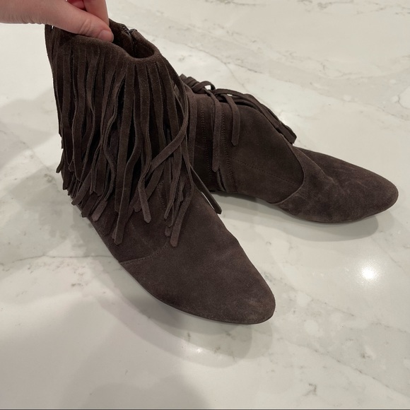 Sam Edelman brown fringe booties - Picture 10 of 16